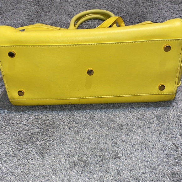 Saint Laurent yellow bag - Picture 4 of 11